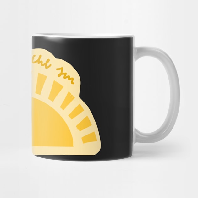 "here comes the sun" yellow boho sun design by andienoelm